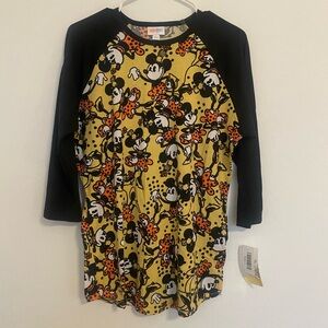 LuLaRoe Disney Collection Randy Baseball Tee